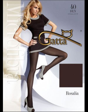 Gatta Rosalia 40 DEN - mocca RFR-8440MO